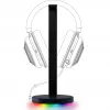 Razer Base Station V2 Chroma, melns, 2 x USB 3.1 porti, 1 x 3.5mm kombinētais ports ar iebūvētu DAC, 7.1 telpiskā skaņa, Razer Chroma™ RGB, alumīnija konstrukcija, neslīdoša pamatne