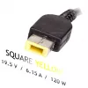 Akyga AK-ND-52 klēpjdatora barošanas adapteris 19,5 V / 6,15 A, 120 W, Slim Tip spraudnis, paredzēts Lenovo