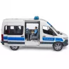 Mercedes-Benz Policijas Sprinter komplekts ar figūru un gaismas/skaņas moduli
