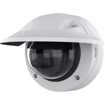 IP drošības kamera Axis P3278-LVE — kupola, 3840×2160, iekštelpām un ārtelpām, griestu/sienas stiprinājums, 1/1,8 collu CMOS, 0,03 lx, 103° H