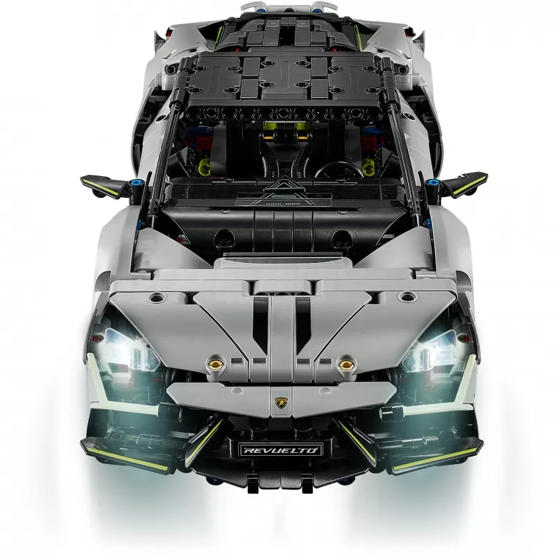 LEGO Technic Superauto Lamborghini Revuelto 42214 — 1:10 mēroga detalizēts konstruktora komplekts, 1 135 detaļas