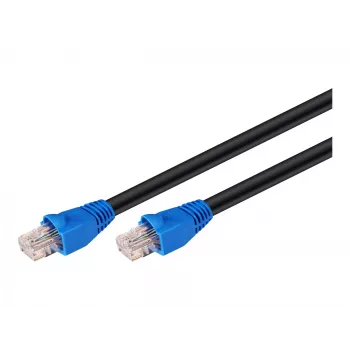 Goobay Cat 6 U/UTP 40m tīkla kabelis (UTP) - melns (40m, RJ-45, RJ45, CAT6 U/UTP savienojuma kabelis (UTP), melns)
