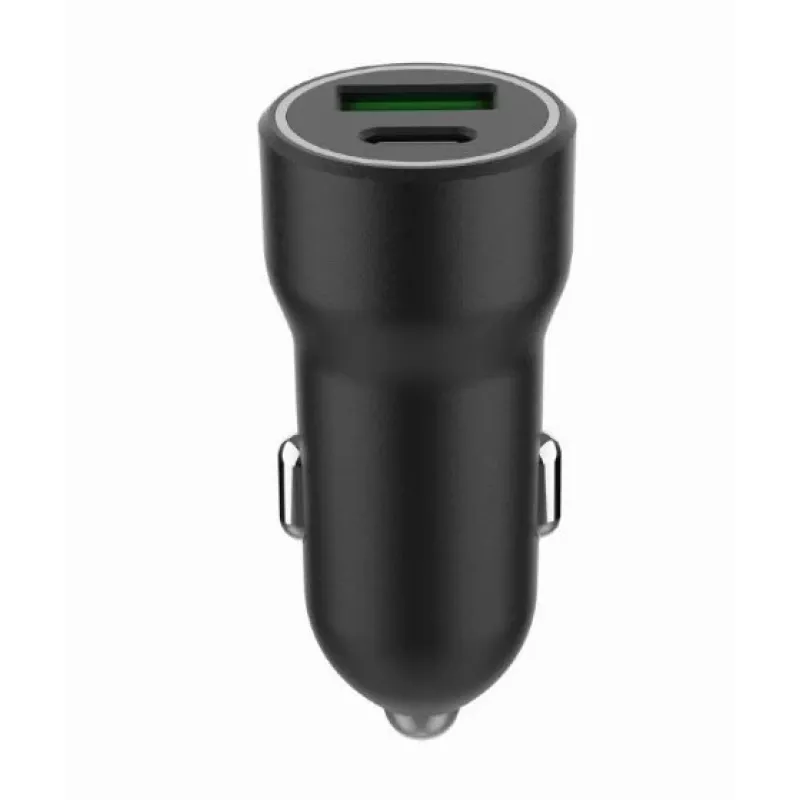 Gembird automašīnas barošanas adapteris - USB Type-A & C PD - 20W