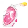 Niršanas maska Free Breath M2068G L/XL rozā — pilnas sejas niršanas maska, L/XL izmērs