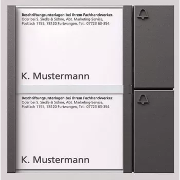 S. Siedle & Soehne kopnes pogu modulis dgr/gli BTM 650-02 DG (200038789-00)