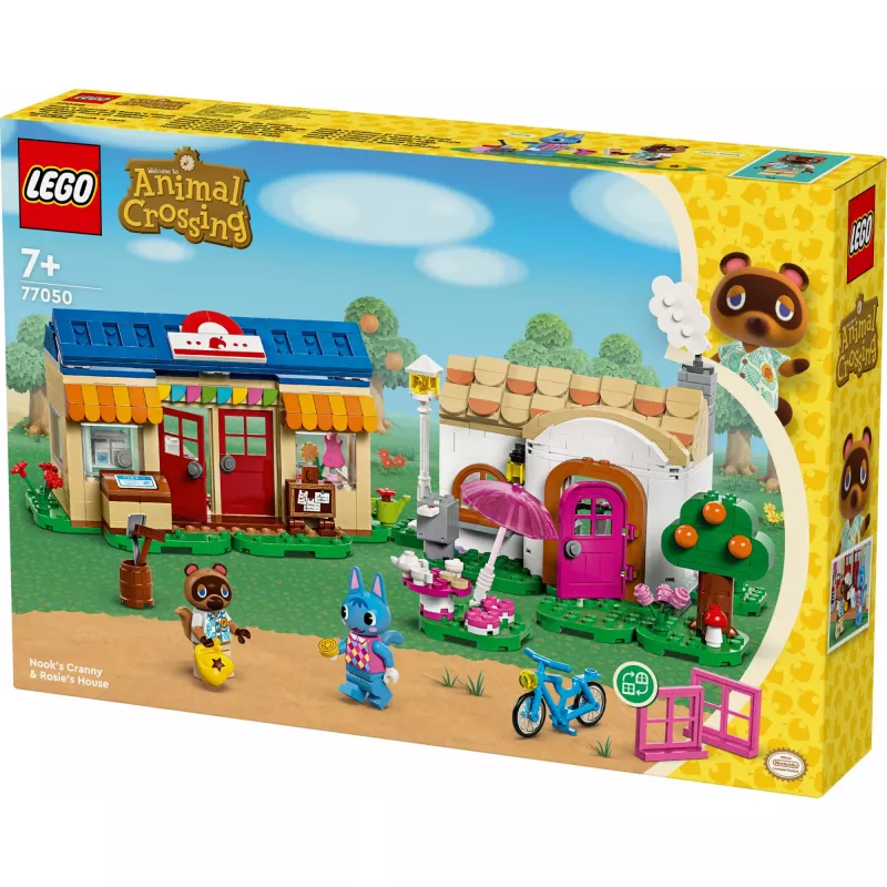 Konstruktors LEGO 77050 Animal Crossing Nūka veikala Sofijas Mājas komplekts – modulārs spēļu komplekts