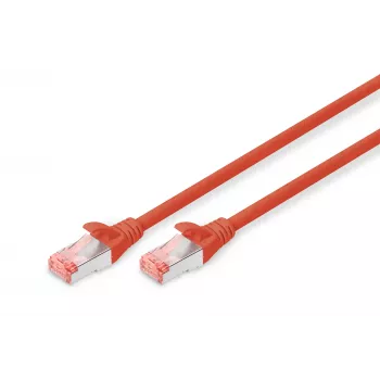 Patch Cord Digitus CAT 6 S/FTP DK-1644-005/R 0.5m Red