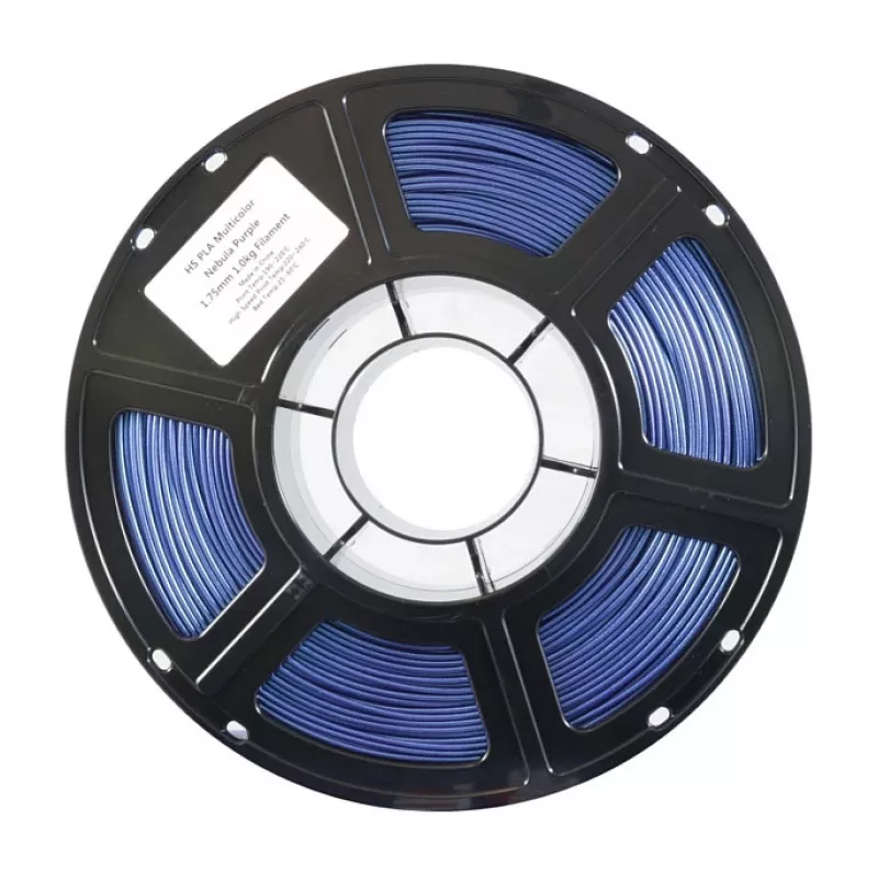 3D printera kvēldiegs FlashForge PLA 1.75 mm Nebula violeta 1 kg
