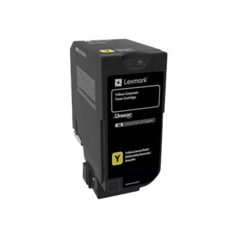 Lexmark LCCP toneris CS720de, CS720dte, CS725de, CS725dte, CX725de, CX725dhe, CX725dthe printeriem, 5000 lapas, dzeltens