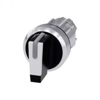 Siemens 3SU1052-2BM60-0AA0 elektriskais izpildmehānisms Melns, Metālisks