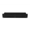 Rack-mount 19 inch 2U kabelis Organizer LANBERG AK-1705-B, Melns