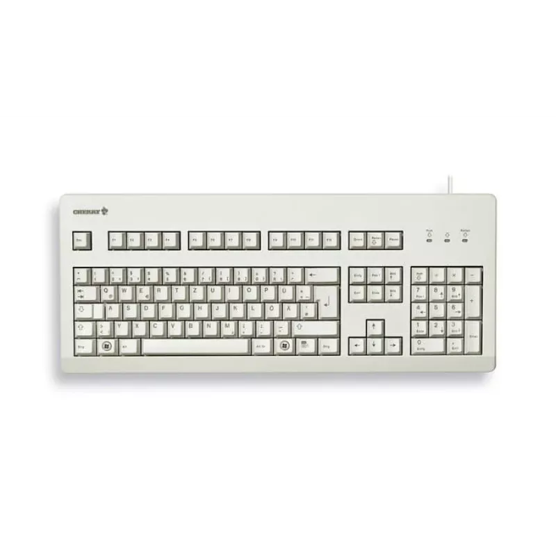 CHERRY G80-3000 tastatūra Universāla USB QWERTZ vācu pelēka