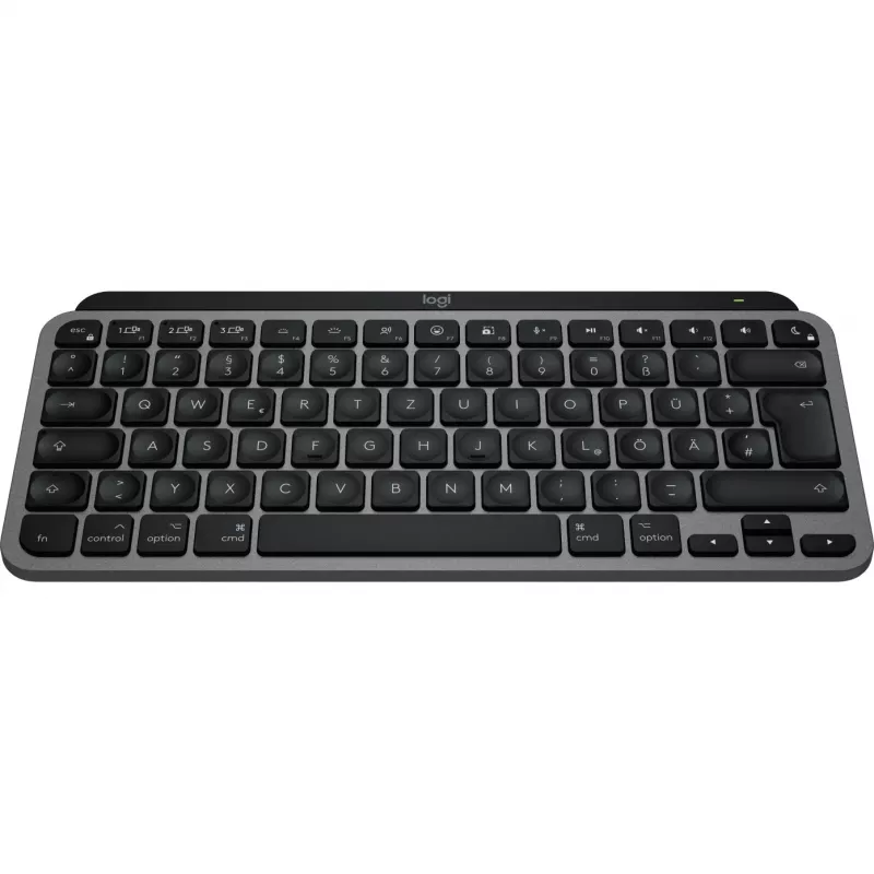 Tastatūra Logitech MX Keys Mini For Mac QWERTZ vācu melna pelēka