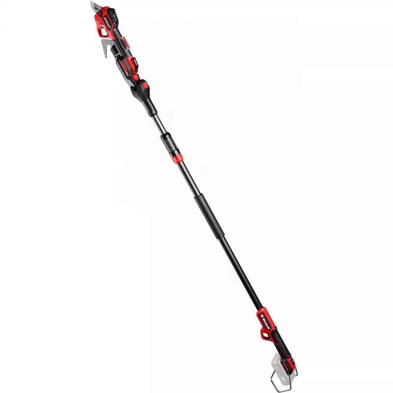 Atzarošanas šķēres EINHELL GP-LS 18/28 Li T BL-Solo — bezvadu teleskopiskās apvedceļa atzarošanas šķēres, 18 V, griešanas jauda 2,8 cm, alumīnija rokturis