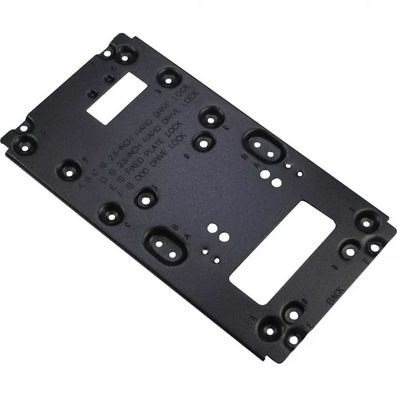 PC Case Inter-Tech ITX-601 Desktop Melns