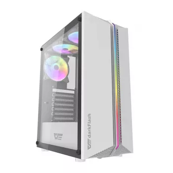PC korpuss darkFlash DK151 Midi Tower balts