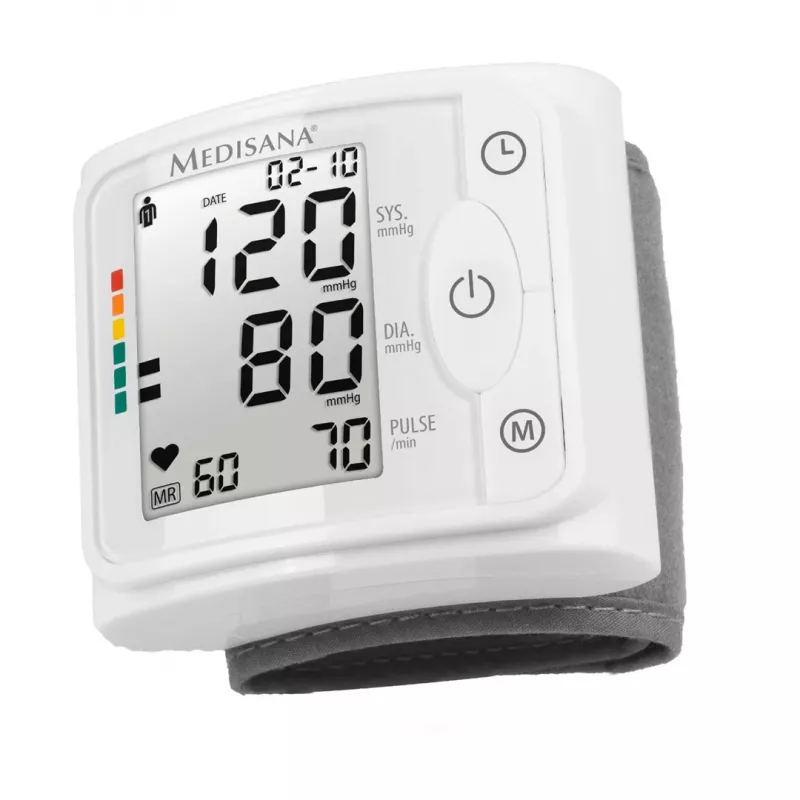 Medisana BW 320 plaukstas asinsspiediena mērītājs - automātisks, 2 lietotāji, 120 atmiņas