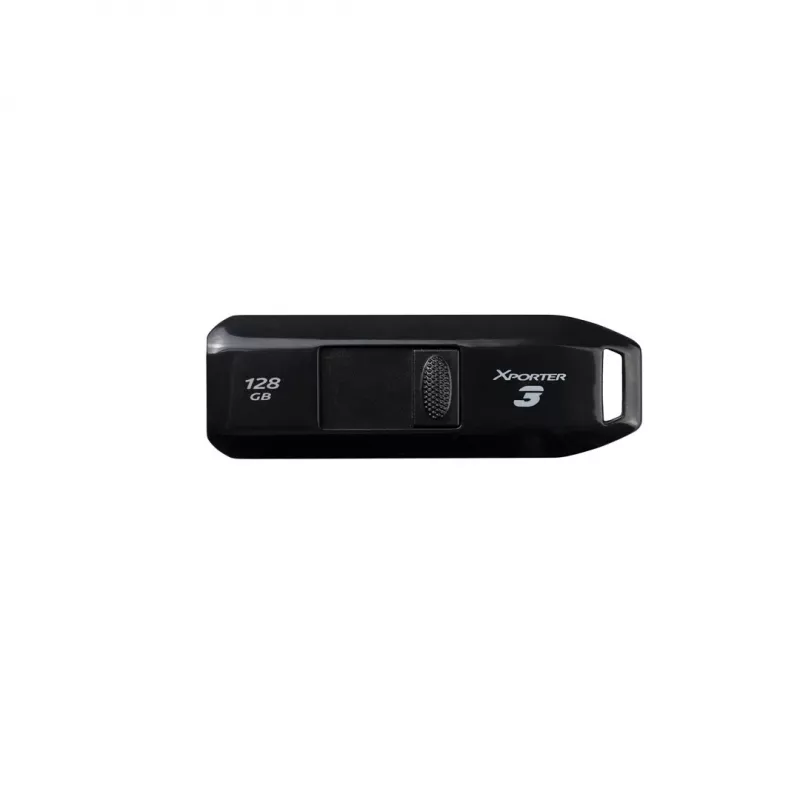 USB zibatmiņa PATRIOT Xporter 128 GB USB Type-A 3.2 Gen 1 (80 MB/s) slīdošā melna