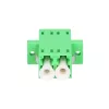 Optisko šķiedru adapteris Extralink LC/APC Singlemode Duplex, zaļš, LC/APC savienotāji