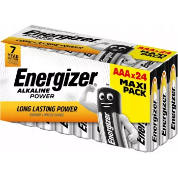 Energizer sārma baterijas Power AAA LR03 Maxi Pack 24 gab. jaunas