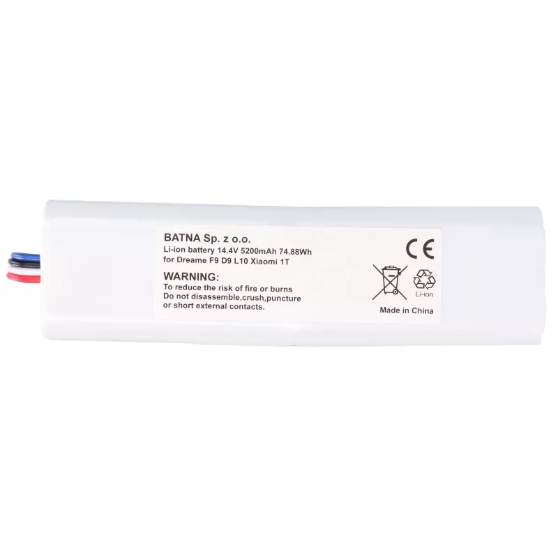 Akumulators Dreame Vacuum F9/D9 PRO, 14,4V 5200mAh