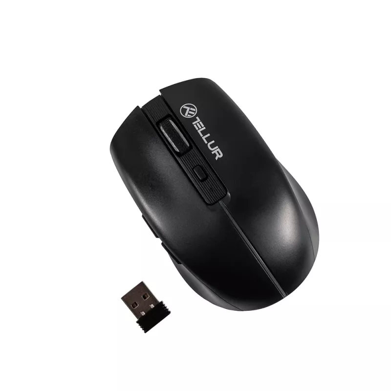 Tellur Silent Click Wireless pele Melns