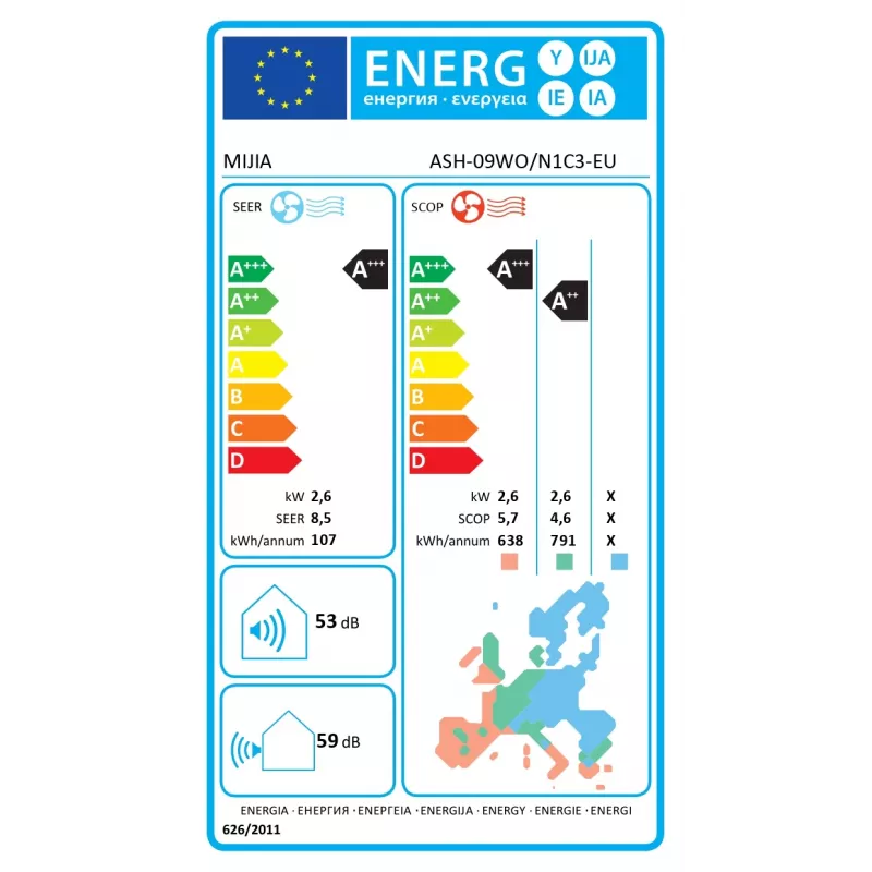 Gaisa kondicionieris Xiaomi BPE4411EU Energoefektīvs Kompakts Dizains