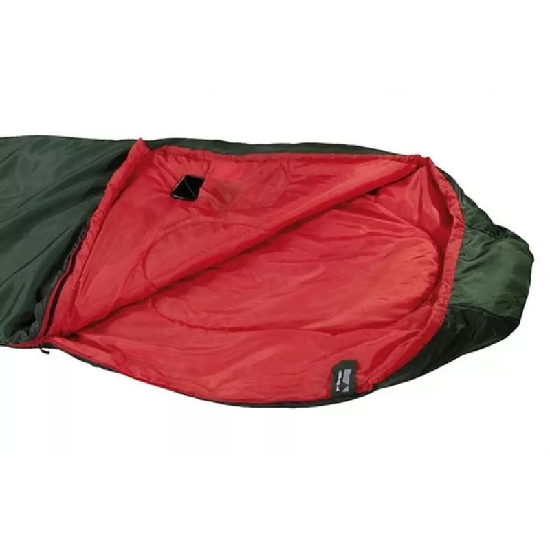 High Peak Lite Pak 1200 Mūmijas guļammaiss, poliestera, zaļš, sarkans 23263