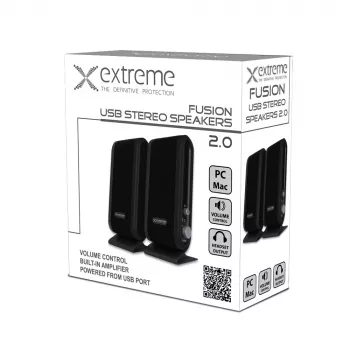 Extreme XP102 Skaļruņi 2.0 kanāli 4 W Melns