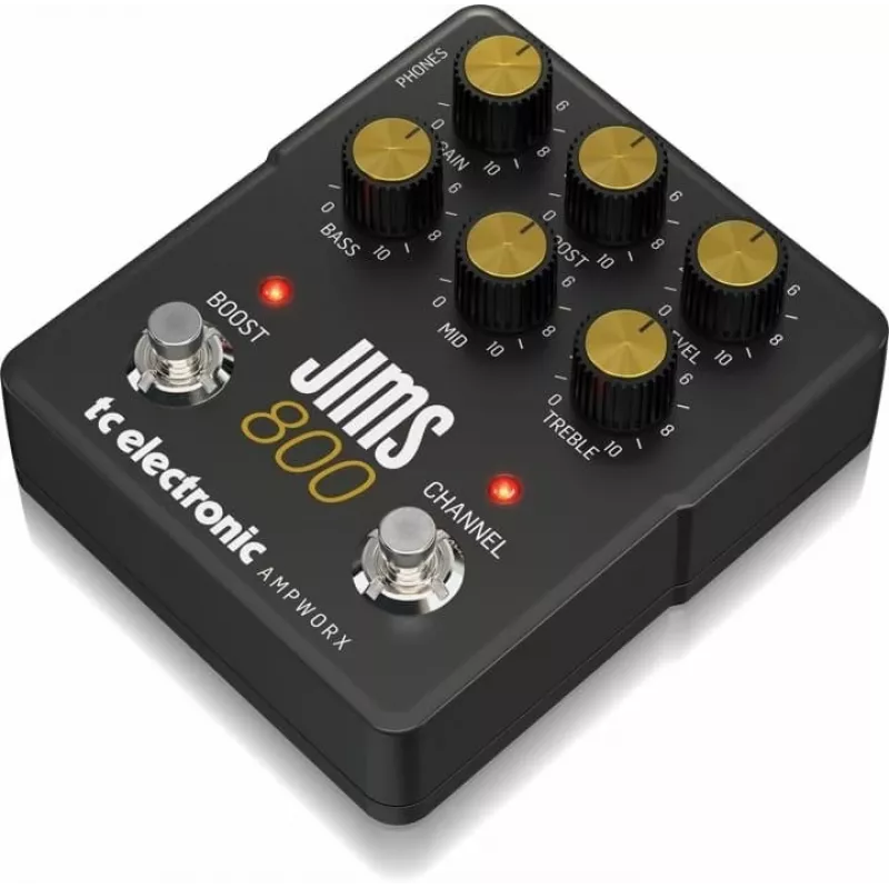 Ģitāras priekšpastiprinātājs TC Electronic JIMS 800 (modelis 0709-AJV86-001)