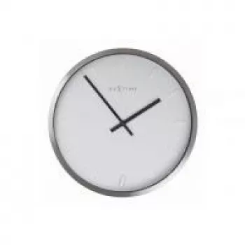 NeXtime pulkstenis 2991st Paniki, Ø34 cm, sienas, balts