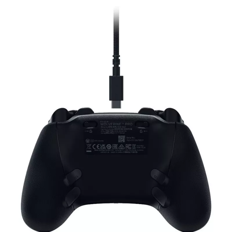 Spēļu kontrolieris Razer Wolverine V3 Pro melns USB vadu bezvadu PC Xbox Series S X