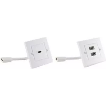 Kontaktligzda 2 x HDMI ShiverPeaks BS79510-2