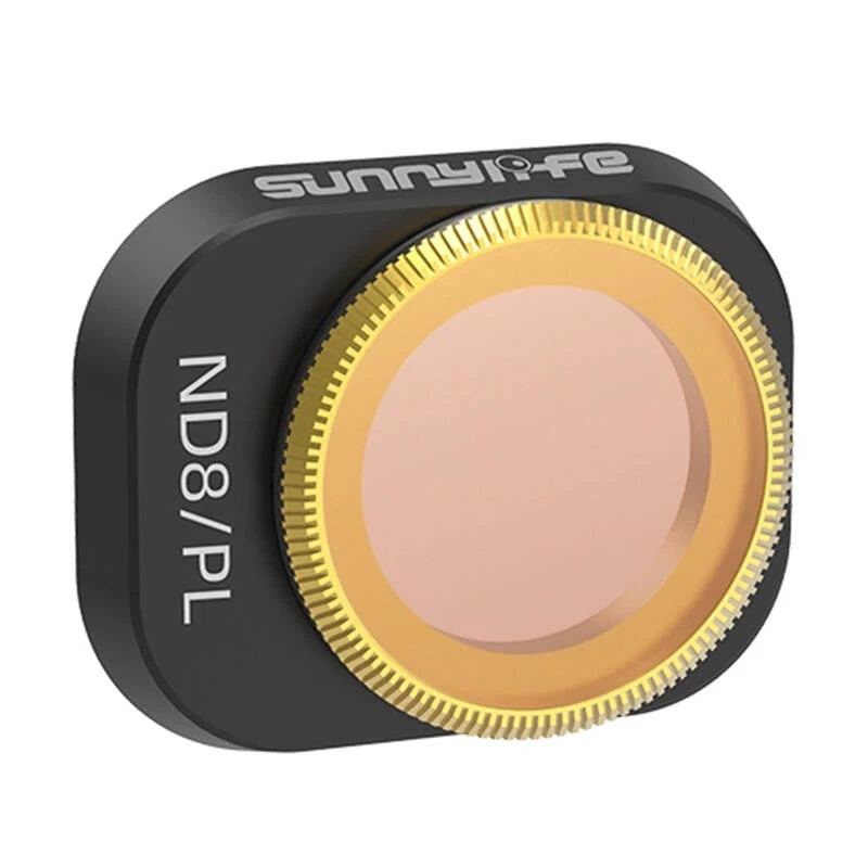 Filtru komplekts Sunnylife priekš DJI Mini 4 Pro — neitrālā blīvuma un polarizācijas 4 lēcas (ND8, ND16, ND32, ND64)