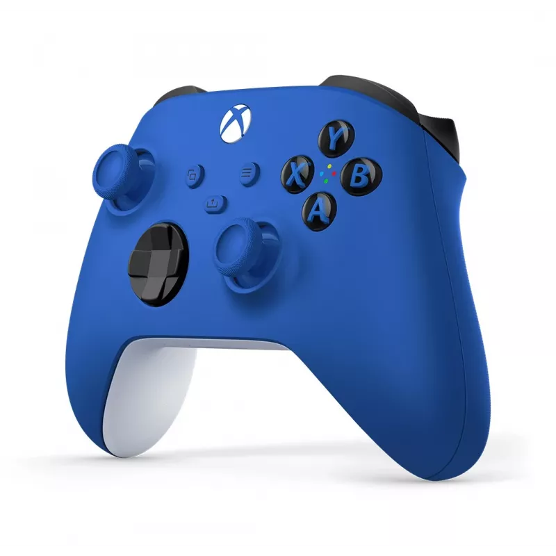 Microsoft Xbox bezvadu kontrolieris zils, balts Bluetooth/USB spēļu kontrolieris analogs/digitāls Android, PC, Xbox One, Xbox One S, Xbox One X, Xbox Series S, Xbox Series X, iOS