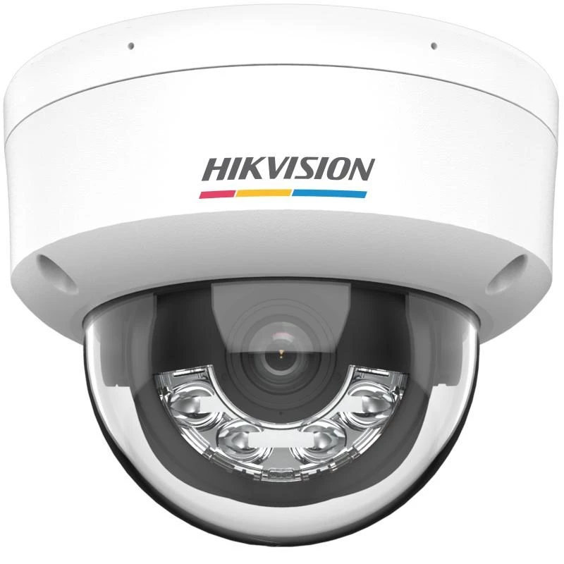 Kupola IP drošības kamera Hikvision DS-2CD1167G2H-LIU (2.8mm) — 3200×1800, 1/2.4 collu CMOS, griestu montāža, vadu