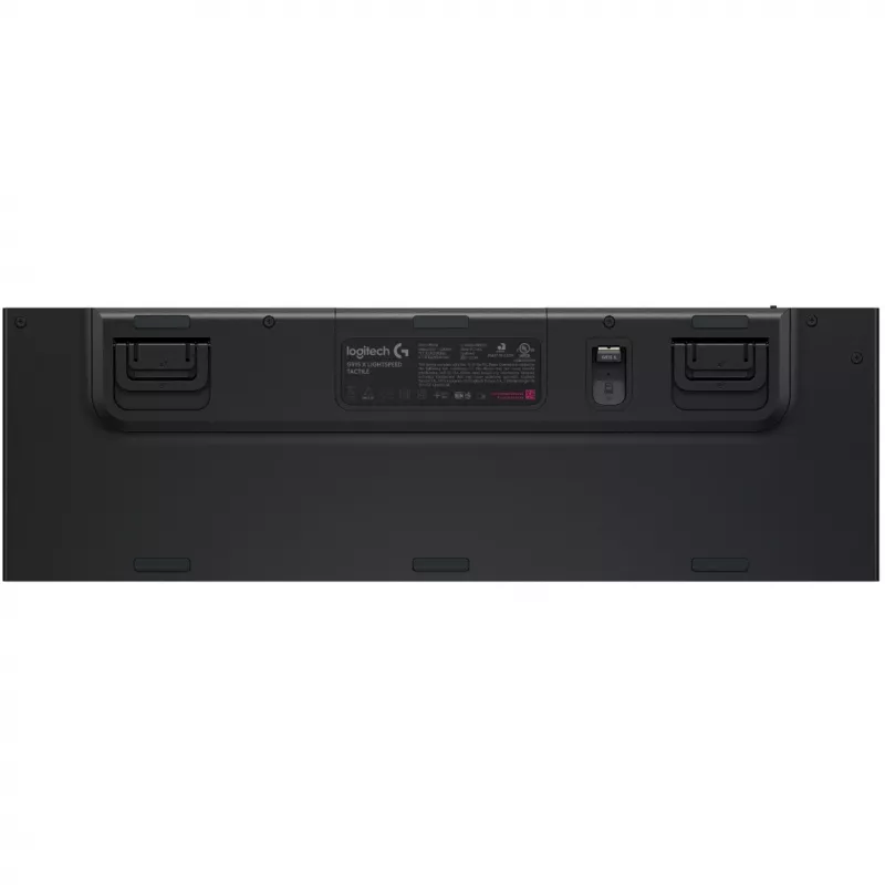 Logitech G G915 X LIGHTSPEED tastatūra spēlēm USB RF Bezvadu Bluetooth AZERTY franču melna