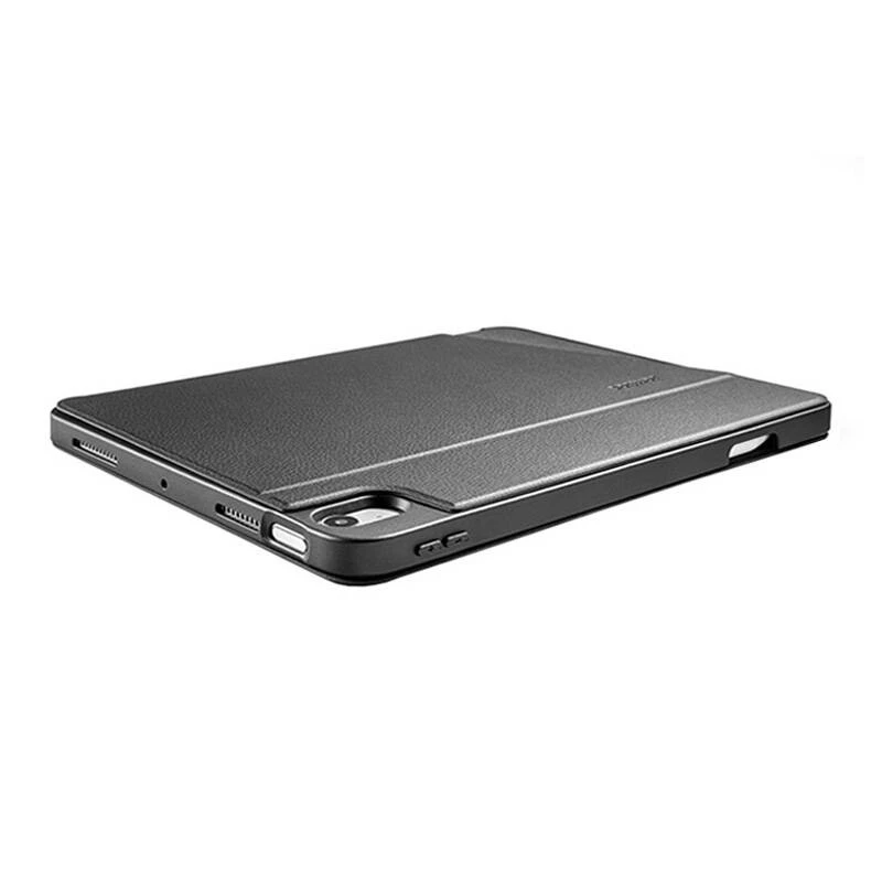 Planšetdatora futrālis Tomtoc B50A2D1 10,9 collu iPad, trīs režīmu aizsargapvalks (melns)