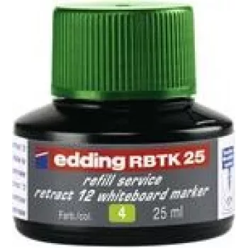 Uzpildes tinte marķierim Edding RBTK 25, zaļa, 25 ml