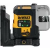 Bezvada daudzlīniju lāzers DeWalt DCLE14301GB 3×180° krustlīnija, 18V, zaļas līnijas, integrēts Powerstack Li-Ion akumulators