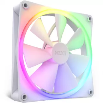 NZXT F140 RGB 140mm baltais viens ventilators