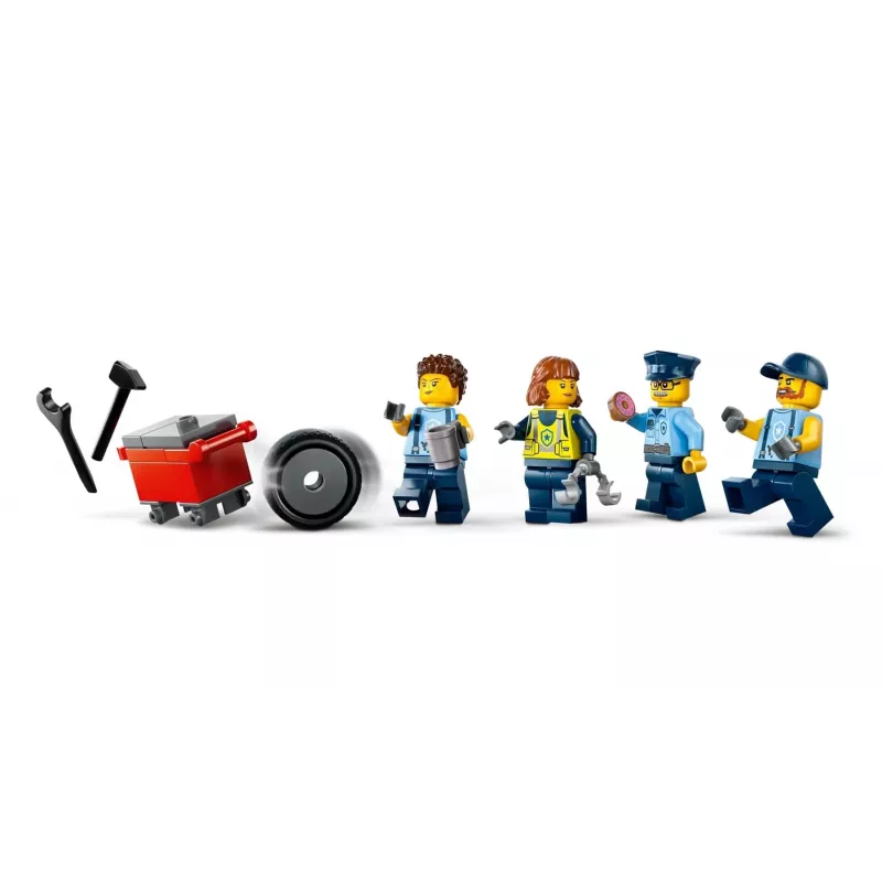 LEGO CITY 60457 Pielāgota policijas auto garāža