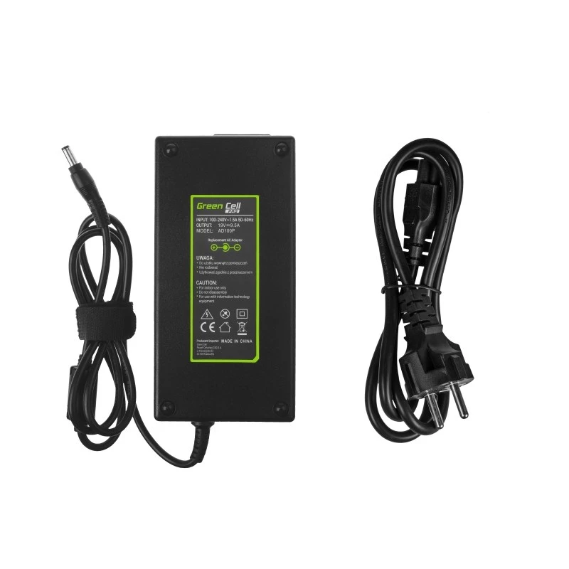 Green Cell AD100P barošanas adapteris/invertors iekštelpām 180 W Melns