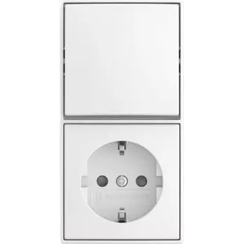 BUSCH JAEGER Kombinētais svirslēdzis 2601/6/20 EAPBJ-524 (2TKA00005536)