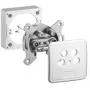 Wentronic Goobay SET 4-caurumu antenas ligzda, 2 dB – caurlaides vai gala ligzda, līdzstrāvas caurlaide (67089)