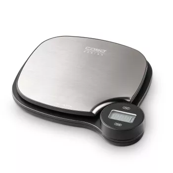 Virtuves svari Caso EcoMaster 03267 — nerūsējošais tērauds, 5 kg ietilpība, 1 g precizitāte
