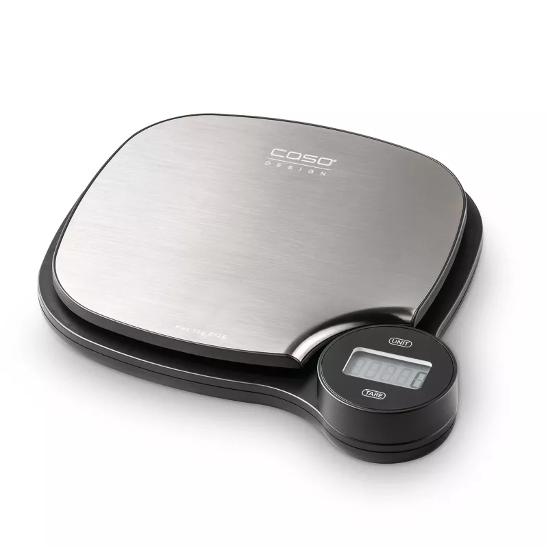 Virtuves svari Caso EcoMaster 03267 — nerūsējošais tērauds, 5 kg ietilpība, 1 g precizitāte