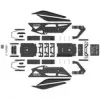 Res-Tech GT Cockpit Simracing Rig - Spīdīgi Balts