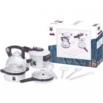 Katlu komplekts Theo Klein WMF 9430 melns sudrabots