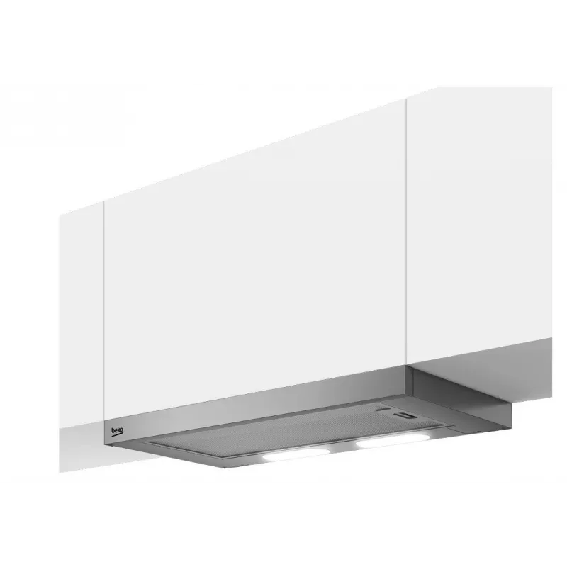 Beko HNT61210X tvaika nosūcējs Daļēji iebūvējams (izvelkams) Nerūsējošais tērauds 280 m³/h